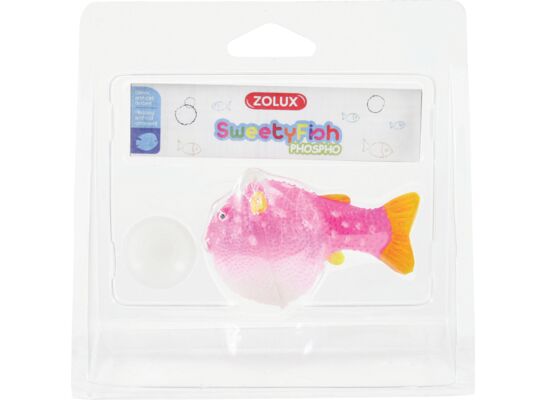 Dekoracja akwarystyczna SweetyFish Phospho Rybka Puffer różne kolory ZOLUX