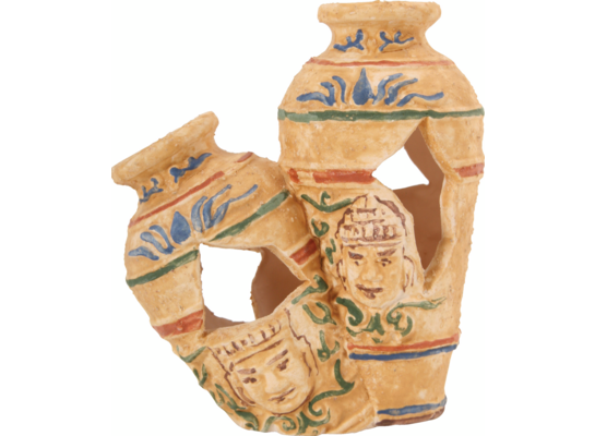 Dekoracja "Hieroglify" 2 dzbany ZOLUX