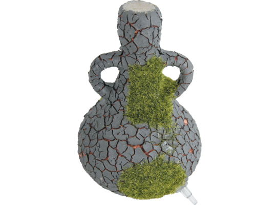 Dekoracja akwarium butelka wina z mchem z napowietrzaczem ETNA S ZOLUX