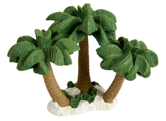 Wyspa z 3 palmami kokosowymi ZOLUX