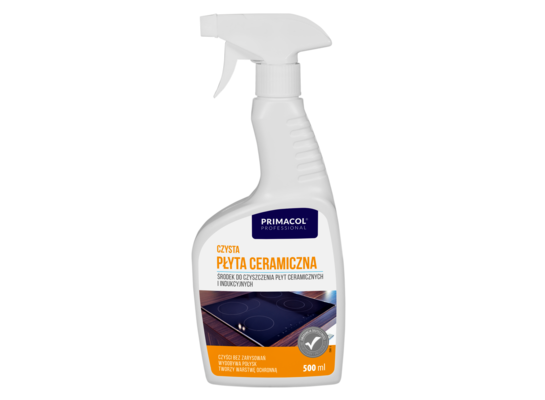 Czysta płyta ceramiczna rozpylacz 575 ml Primacol Professional