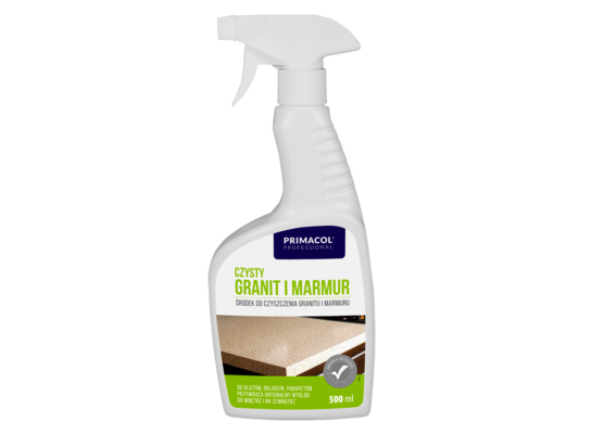Czysty granit i marmur rozpylacz 575 ml Primacol Professional
