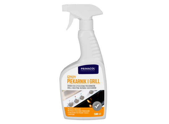Czysty piekarnik i grill rozpylacz 500 ml Primacol Professional