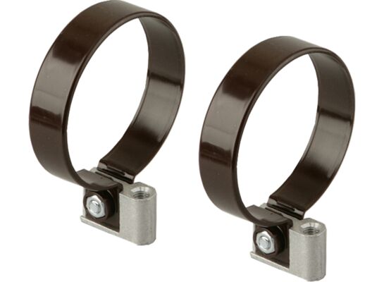 Obejma pvc 75, para brąz Marley