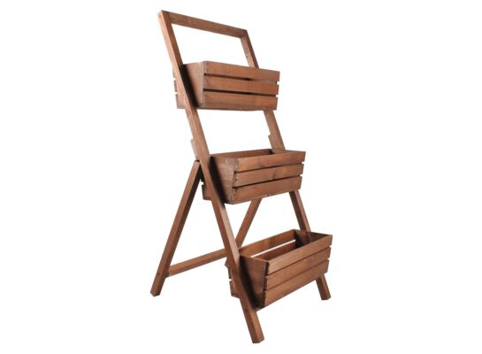 Kwietnik stojak na trzy balkonówki