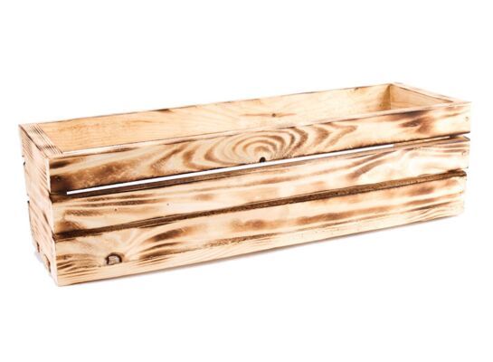 Skrzynka drewniana jasnobrązowa