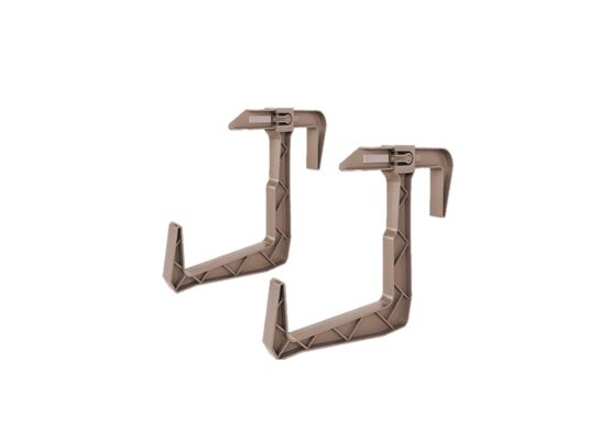 Uchwyty doniczki balkonowej RATTAN komplet karmel