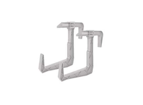 Uchwyty doniczki balkonowej RATTAN komplet krem