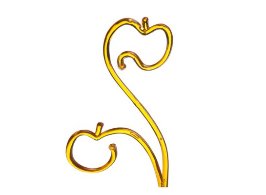 Podpórka do storczyka 59 cm żółty