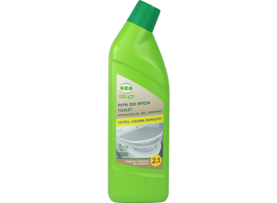 BIO płyn do mycia muszli klozetowych 2w1 750 ml ORO
