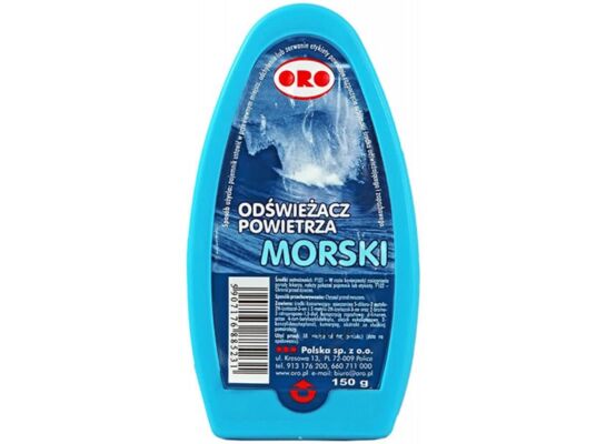 Odświeżacz powietrza w żelu "morski" 150 ml ORO