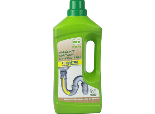 BIO udrażniacz odpływów kanalizacyjnych, 3w1 1 l ORO 