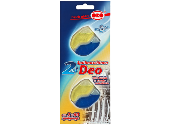 Cytrynki do zmywarki zapach+neutralizator ORO 2 szt.