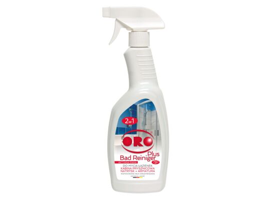 Płyn do mycia łazienek, kabin prysznicowych, 2w1 750 ml ORO