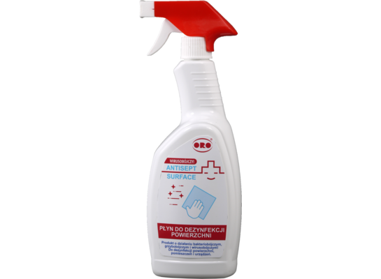 Preparat do dezynfekcji powierzchni, wirusobójczy 750 ml ORO Antisept SURFACE 