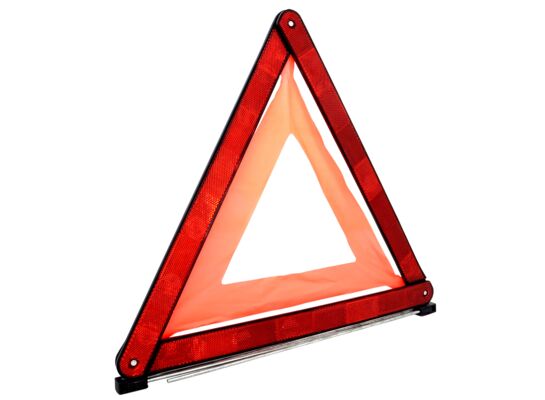Trójkąt ostrzegawczy plastikowy w etui