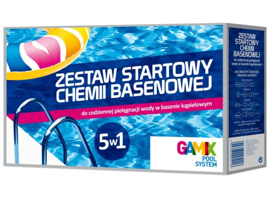 Zestaw startowy chemii basenowej GAMIX