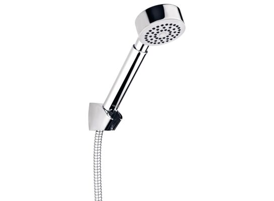 Zestaw natryskowy uchwyt punktowy Aton chrom