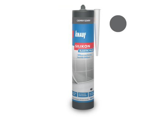 Silikon sanitarny Ciemny Szary 280 ml