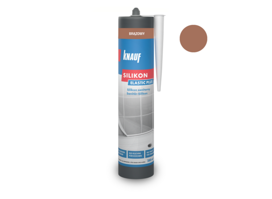 Silikon sanitarny Brąz 280 ml