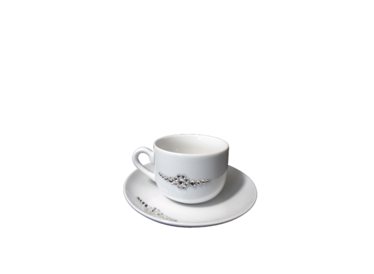 Filiżanka szkliwiona Nora Swarovski 180 ml Souvenire