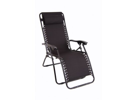 Fotel ogrodowy Relax czarny Patio