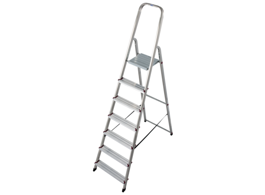 Drabina wolnostojąca CORDA aluminiowa 7 stopni KRAUSE