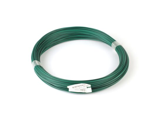 Drut wiązałkowy 2,00 mm 100 m ocynk+ PVC zielony