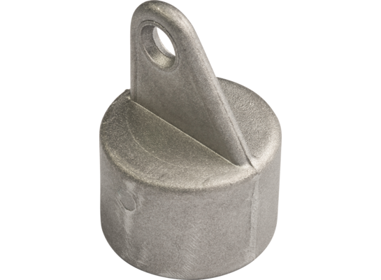 Nakładka aluminium do mocowania podpory 38 mm 10 szt.