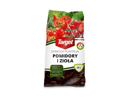 Domowa plantacja pomidory i zioła 20 l Target