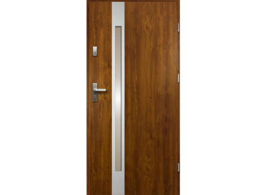 Drzwi zewnętrzne 80P złoty dąb