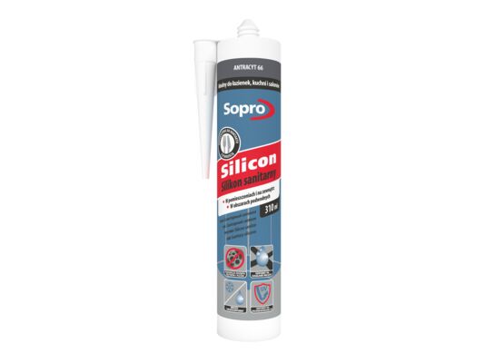 Silikon antracyt 66 310 ml Sopro