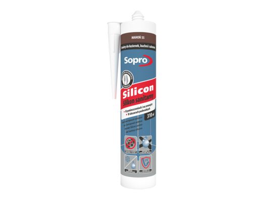 Silikon mahoń 55 310 ml Sopro