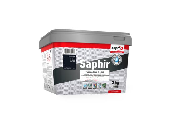 Fuga Saphir 1-6 mm czarny 90 2 kg Sopro