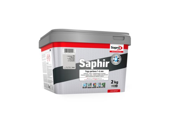 Fuga Saphir 1-6 mm jasnoszary 16 2 kg Sopro