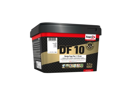 Fuga DF10 1-10 mm biały 10 2,5 kg Sopro