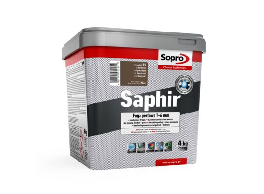 Fuga Saphir 1-6 mm brąz bali 59 4 kg Sopro