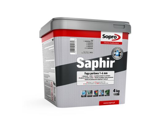 Fuga Saphir 1-6 mm manhattan 77 4 kg Sopro