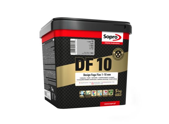 Fuga DF10 1-10 mm szary 15 5 kg Sopro