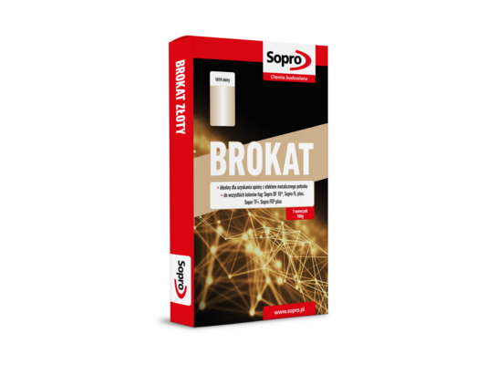 Fuga brokat złoty 100 g Sopro