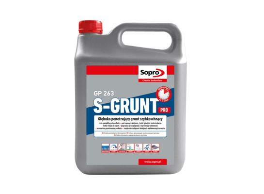 Grunt głęboko penetrujący GP 263 4 kg Sopro