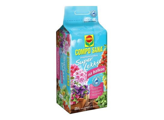 Podłoże Super Lekkie na Balkon 25 l COMPO SANA 