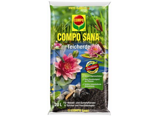Podłoże do roślin wodnych 20 l COMPO SANA 