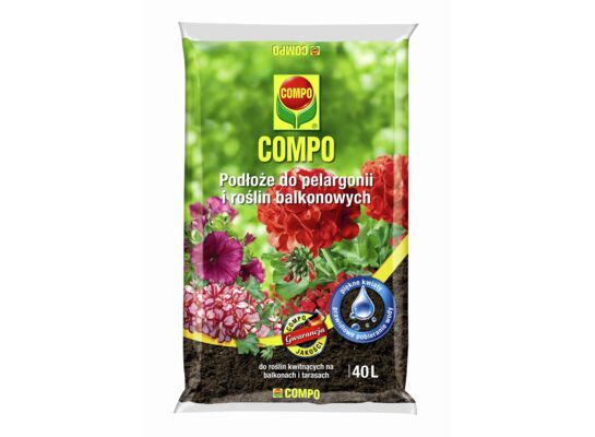 Podłoże do pelargonii i roślin balkonowych 40 l COMPO
