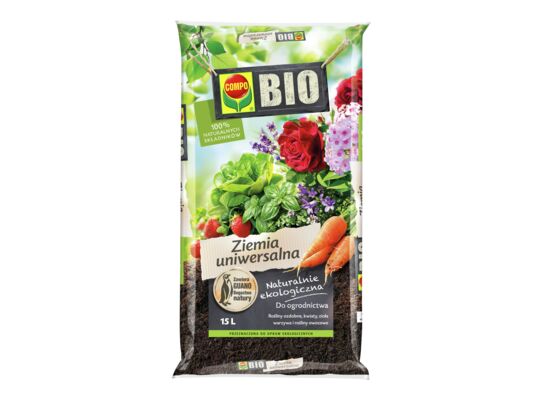 Ziemia BIO uniwersalna 15 l COMPO BIO 