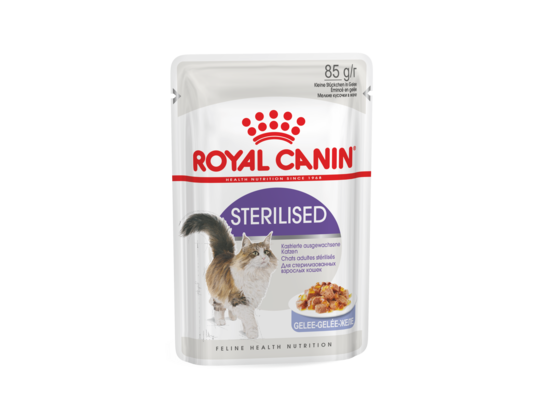 Karma dla kotów STERILISED JELLY 85 g ROYAL CANIN