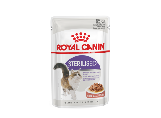 Karma dla kotów STERILISED GRAVY 85 g ROYAL CANIN
