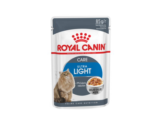 Karma dla kotów ULTRA LIGHT JELLY 85 g ROYAL CANIN