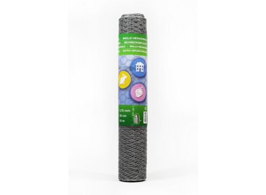 Siatka ogrodzeniowa pleciona heksagonalna 25 x 0,8 x 1000 mm 10 m GA