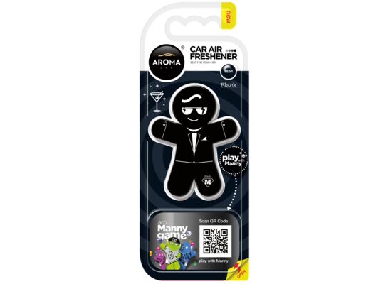 Zapach do auta Manny black Aroma